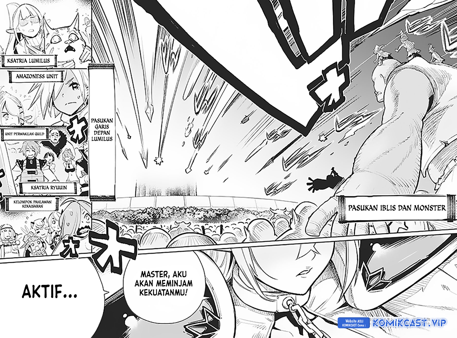 S-Rank Monster no Behemoth Dakedo, Neko to Machigawarete Erufu Musume no Kishi (Pet) Toshite Kurashitemasu Chapter 57 Gambar 3